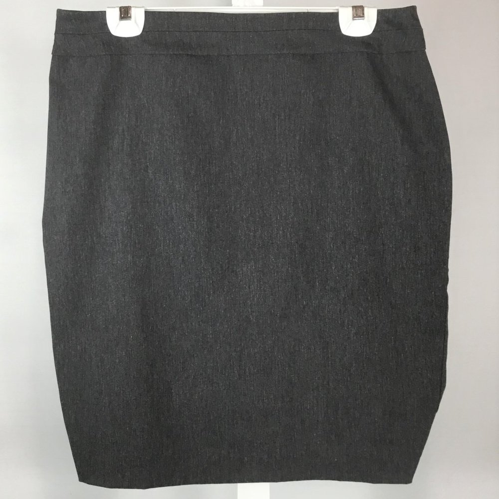 Jessica Grey Pull On Pencil Skirt